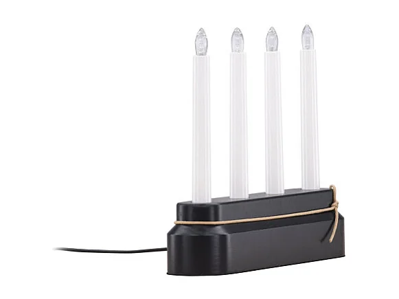 Chandelier à LED "Nasfjallet" 25cm Noir