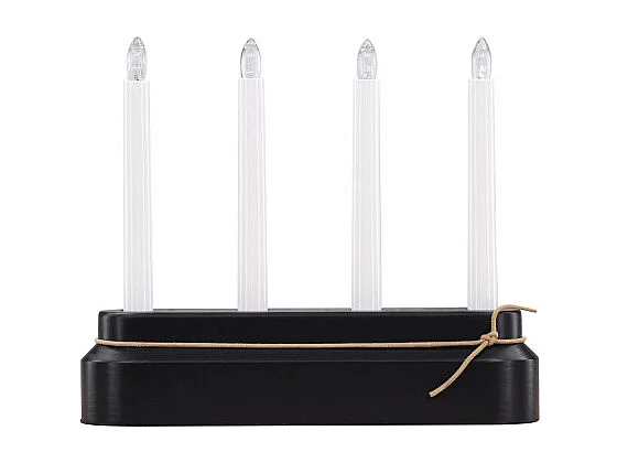 Chandelier à LED "Nasfjallet" 25cm Noir