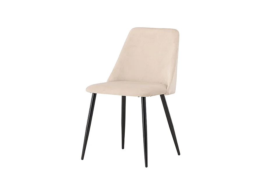 Night chaise de salle à manger beige.