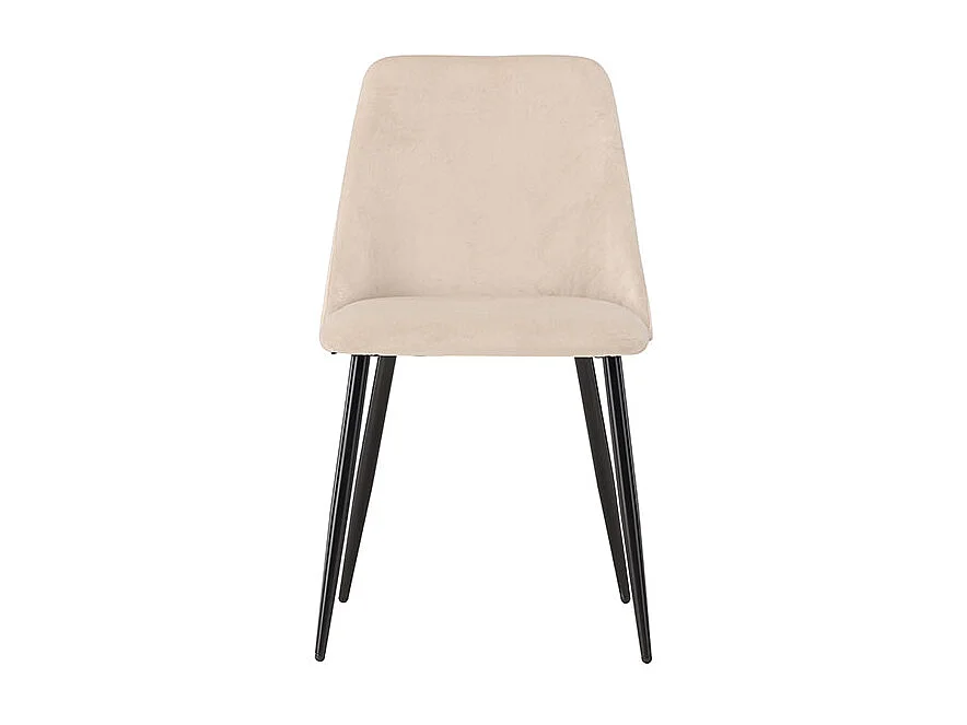 Night chaise de salle à manger beige.