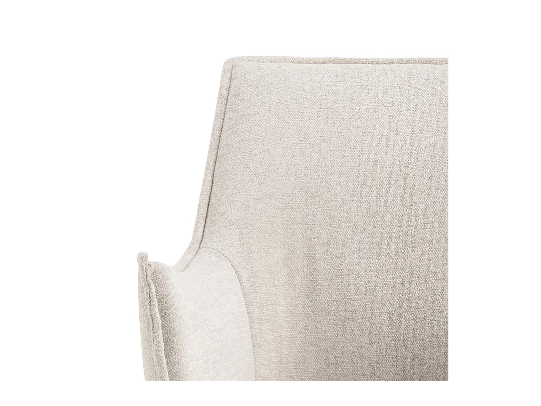 Bonita Esszimmerstuhl Mit Armlehnen Stoff beige.