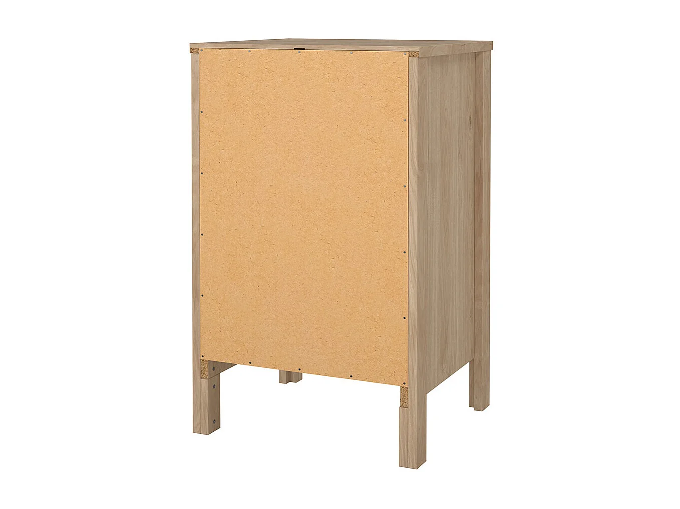 Madrid Nachttisch 3 Schubladen Eichen-Dekor.