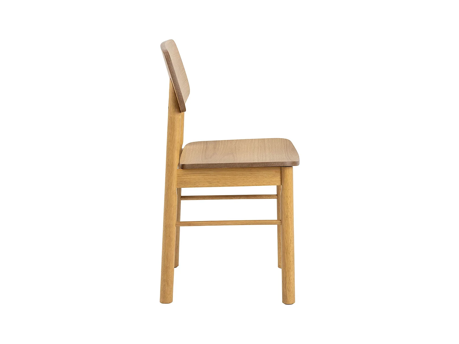 Barlow chaise de salle à manger bois nature.