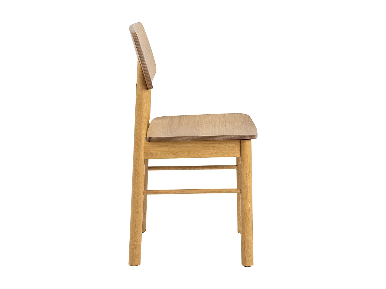 Barlow chaise de salle à manger bois nature.