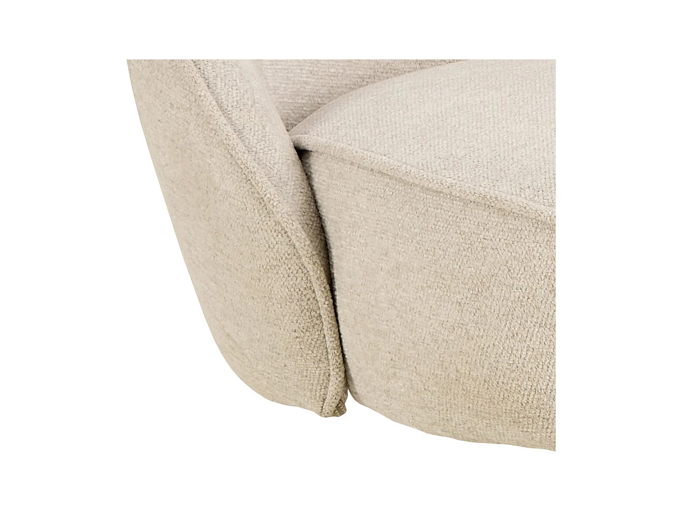 Carlton chaise de salle à manger fonction pivotante beige.