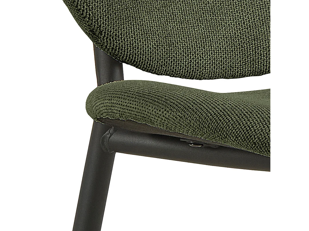 Cliff chaise de salle à manger vert.