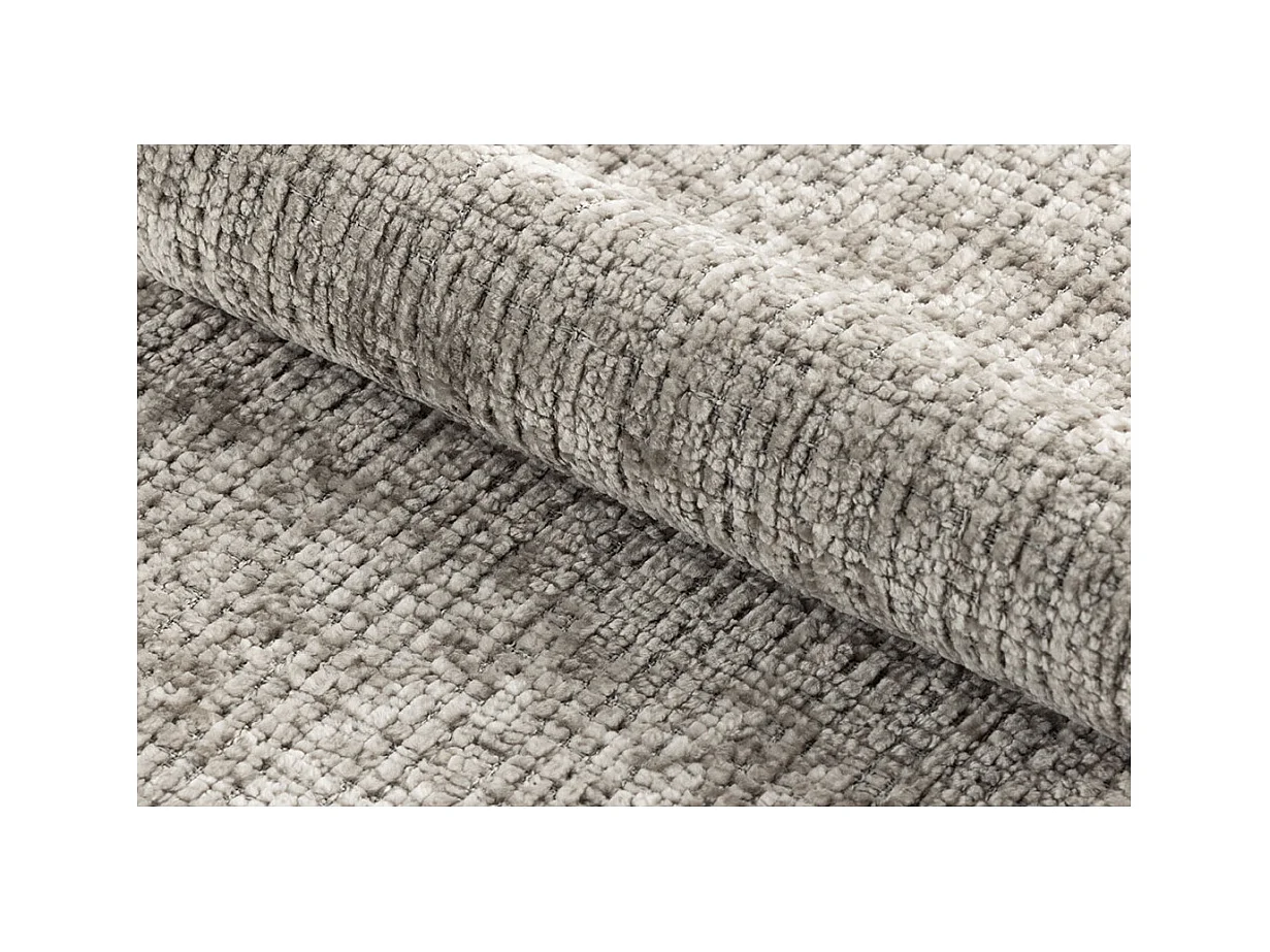 Catalina eetkamerstoel met armleuning chenille grijs.