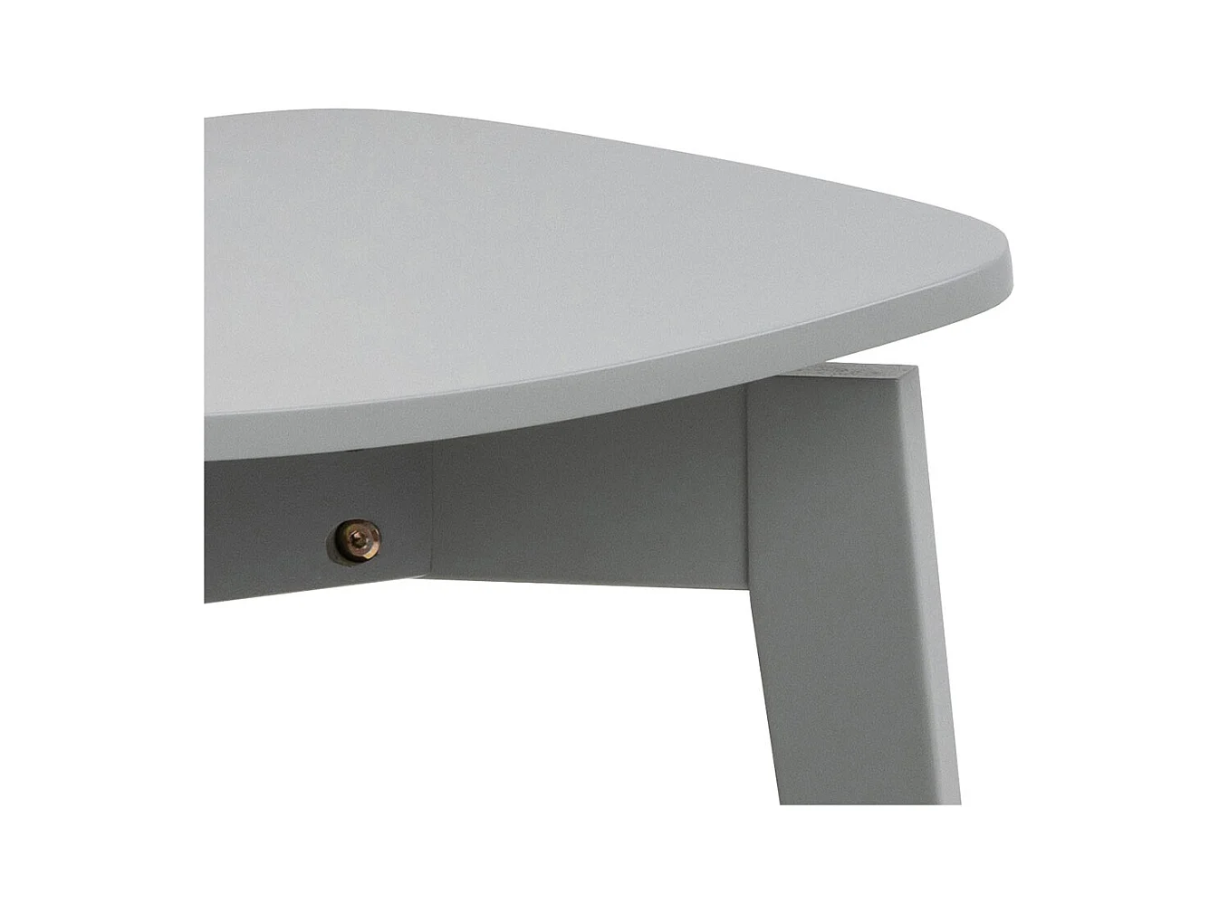 Roxby Esszimmerstuhl Holz grau.