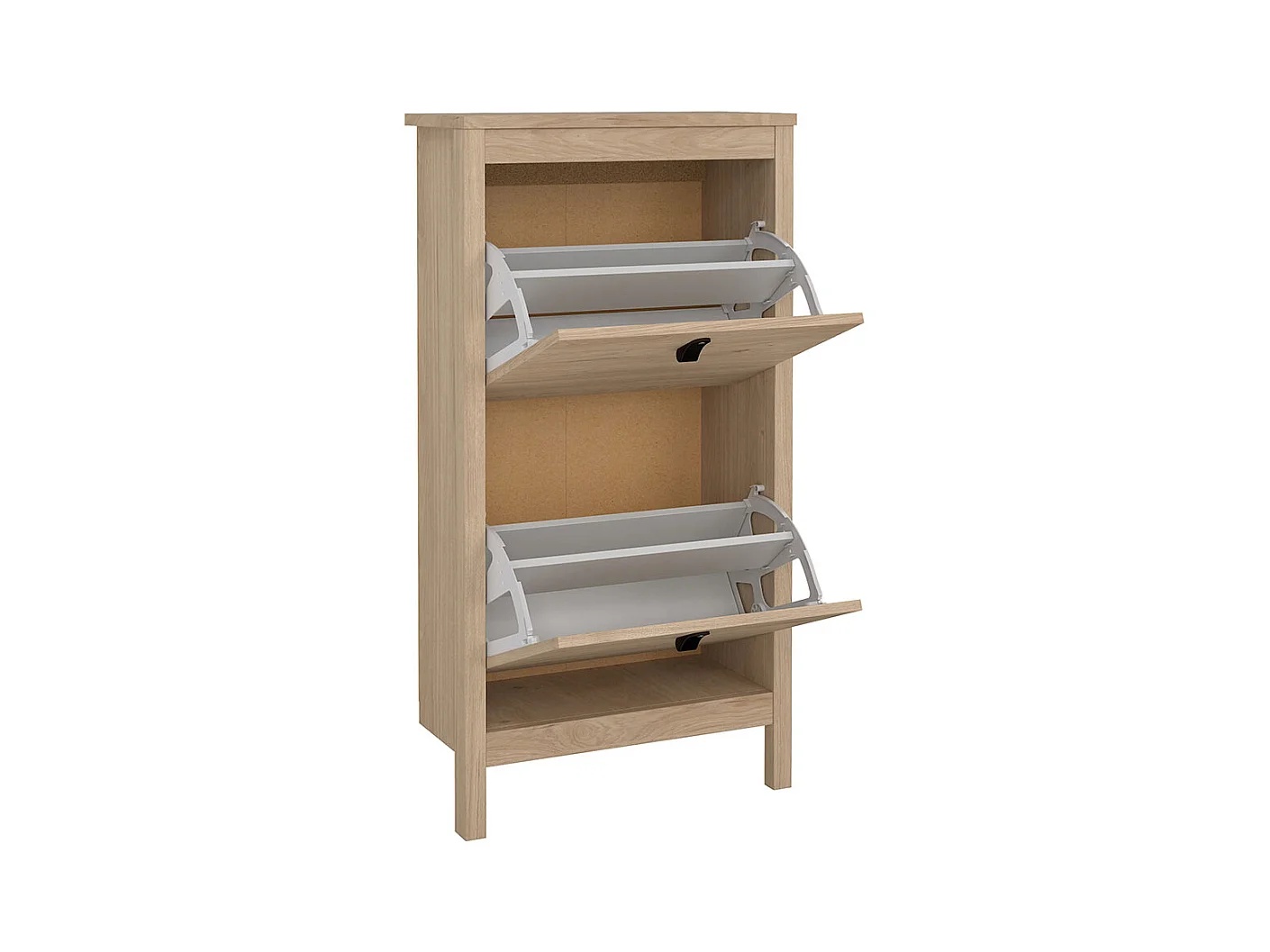 Madrid Schuhschrank 2 Klapptüren Eichen-Dekor.