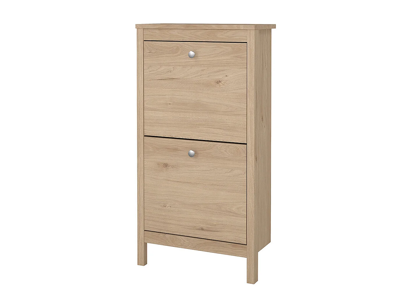 Madrid Schuhschrank 2 Klapptüren Eichen-Dekor.