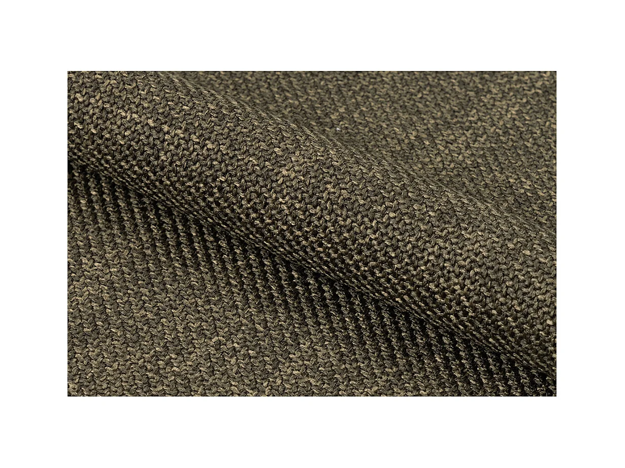 Eleanor chaise de salle à manger avec accoudoirs tissu vert.