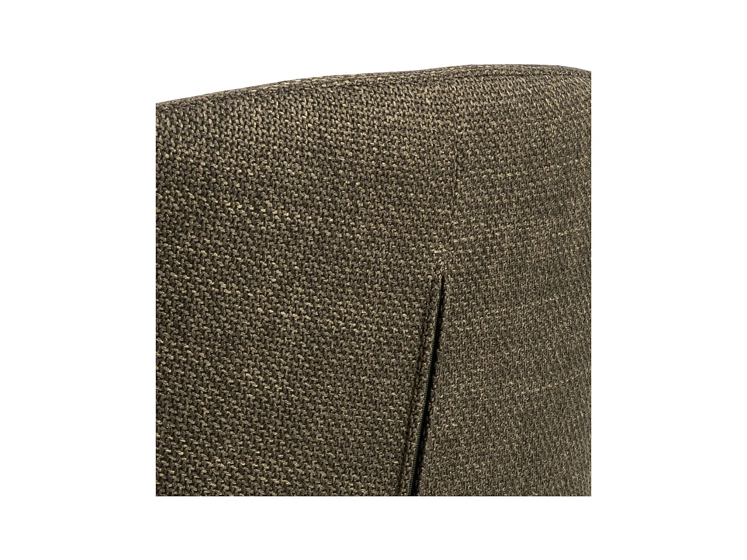 Eleanor chaise de salle à manger avec accoudoirs tissu vert.