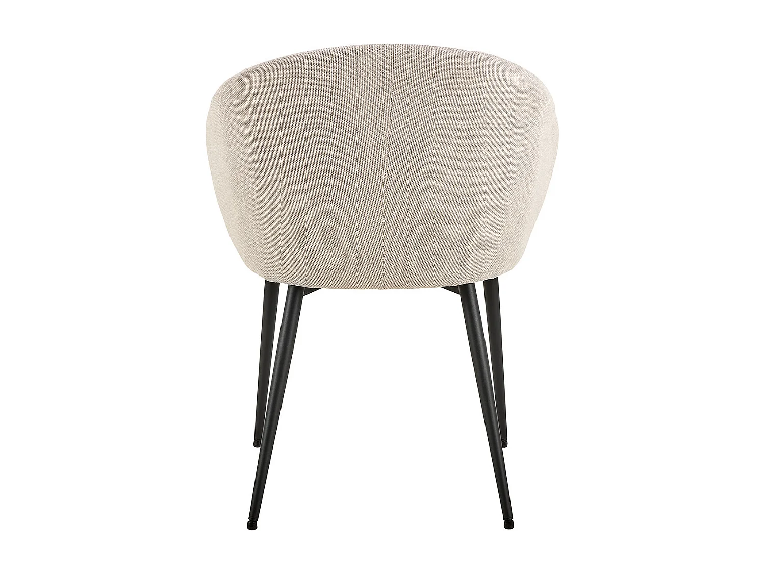 Daniella Esszimmerstuhl Mit Armlehnen Stoff beige.