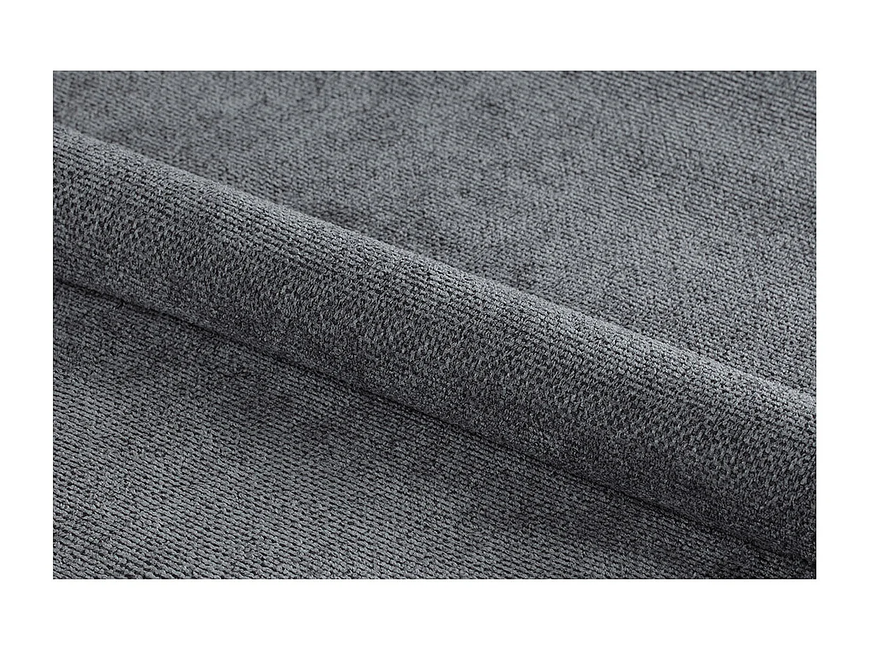 Clara chaise de salle à manger avec accoudoirs tissu gris.