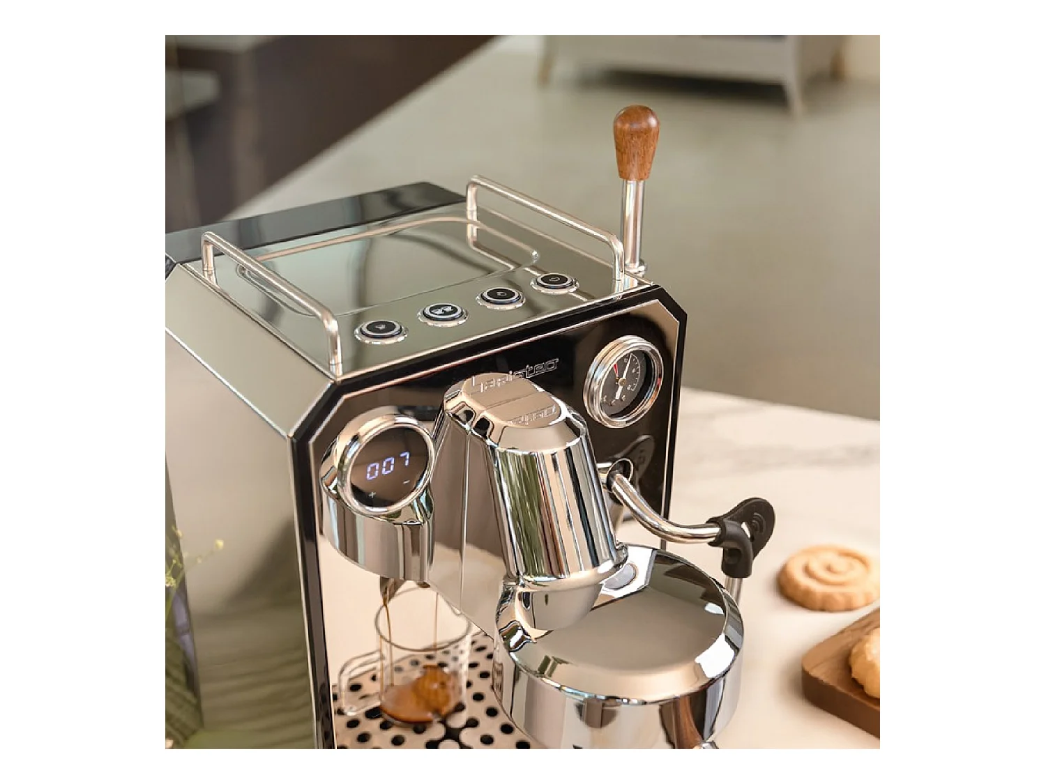 Cecotec Machine à café barista Baristeo Intima