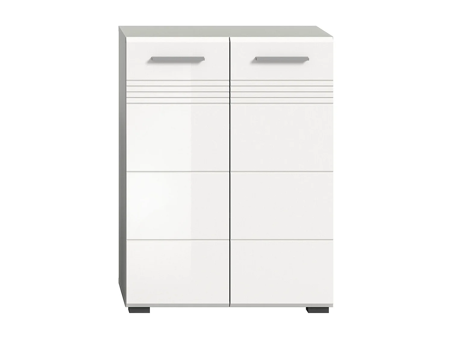 Bañera Copa 2 puertas blanco alto brillo.