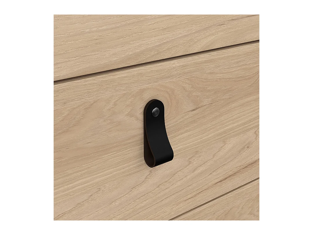 Madrid Kommode 5 Schubladen Eichen-Dekor.