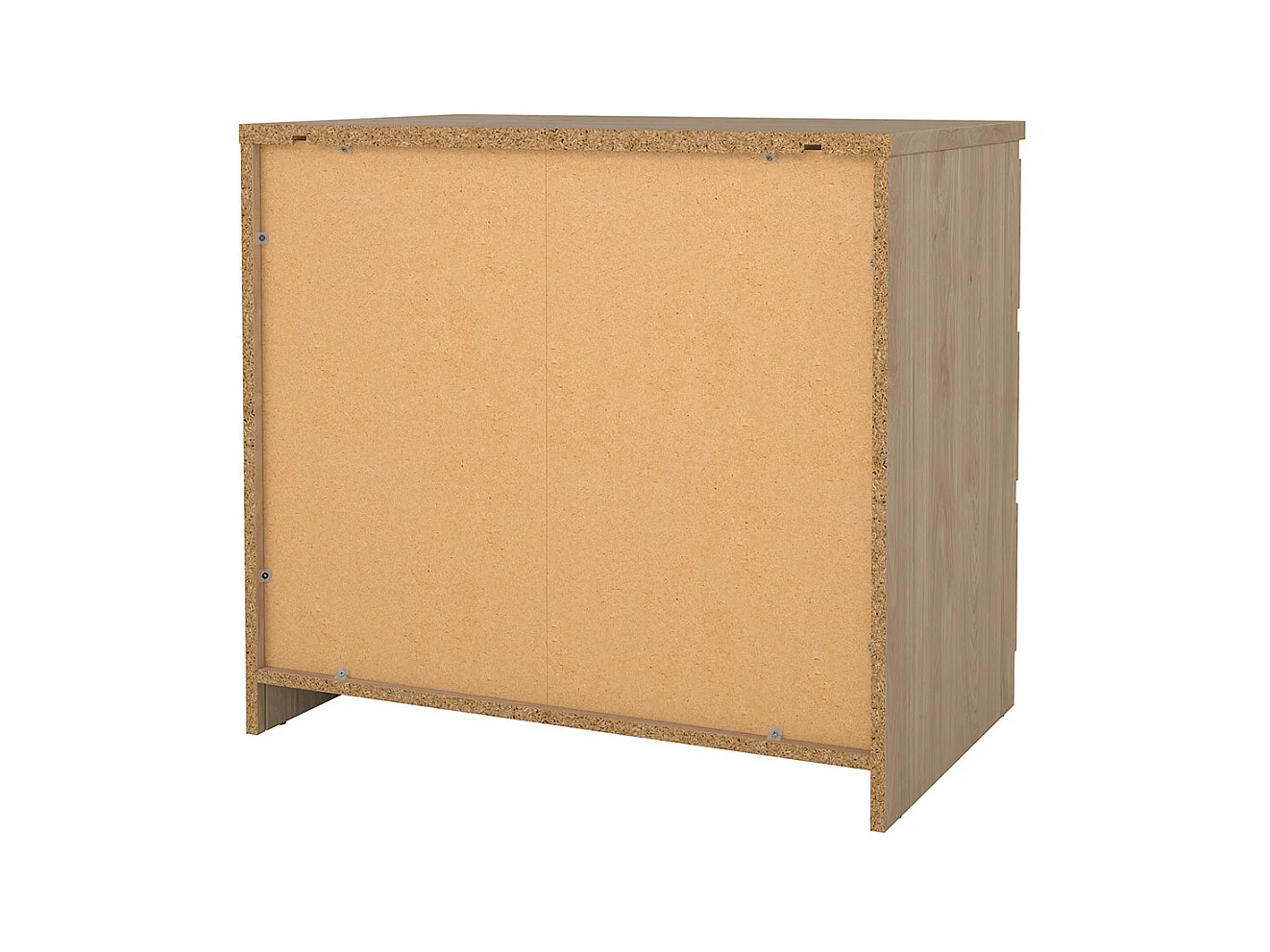 Naia Kommode 3 Schubladen Eichen-Dekor.