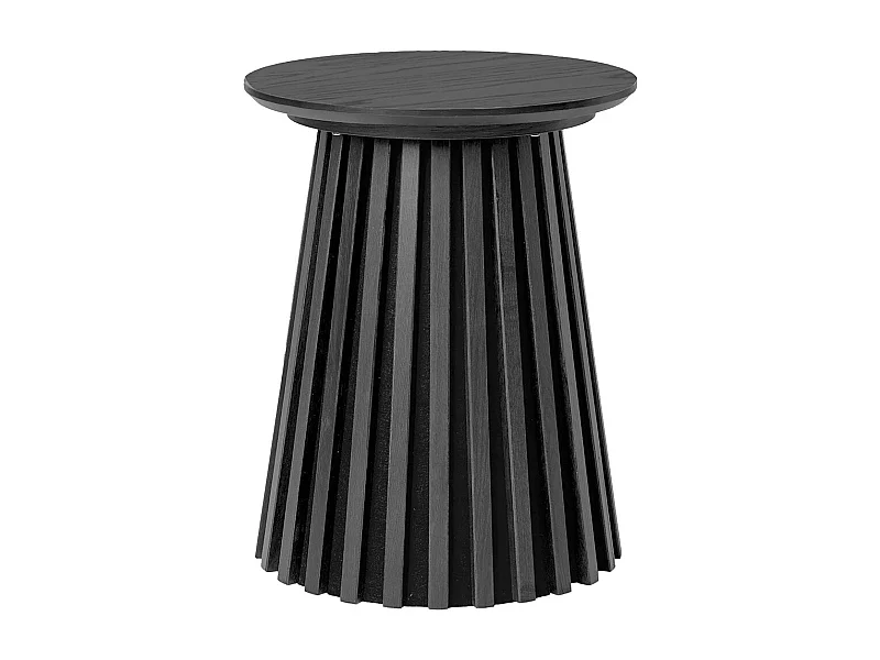 Osaka Hoektafel Ø40cm zwart.