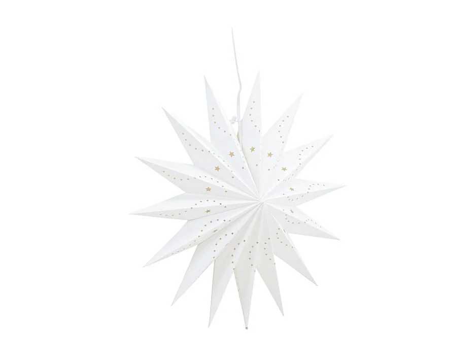 Lampe Suspension Déco "Lindvallen" 51cm Blanc