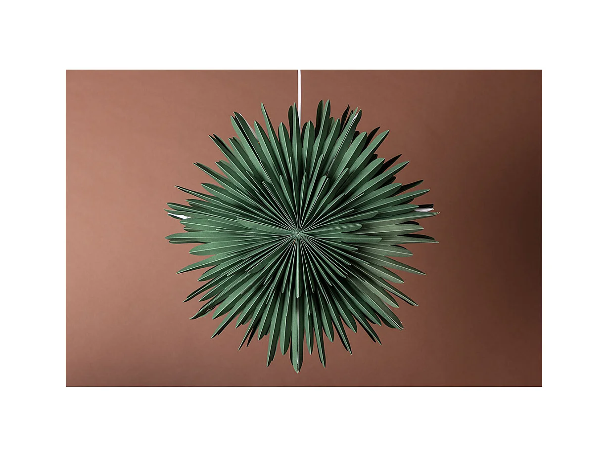 Lampe Suspension Design "Selen" 60cm Vert