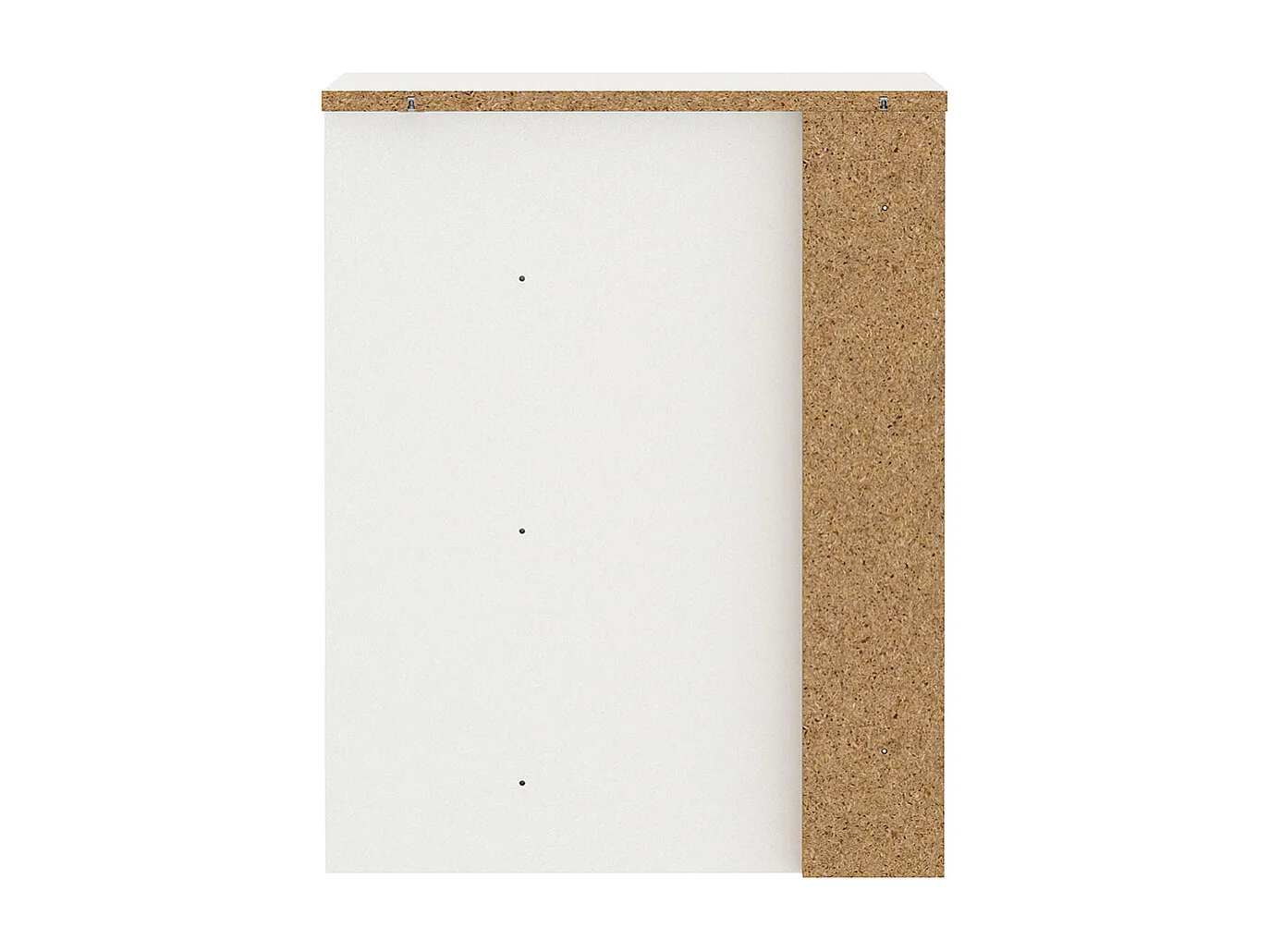 Armadio Catania con 3 cassetti da 57 cm a 120 cm bianco