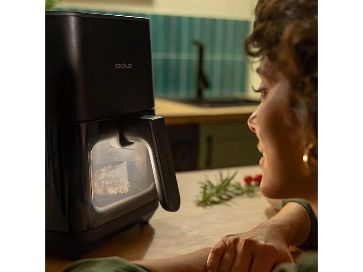 Cecotec Freidora sin aceite Cecofry&Grill Duoheat 4000