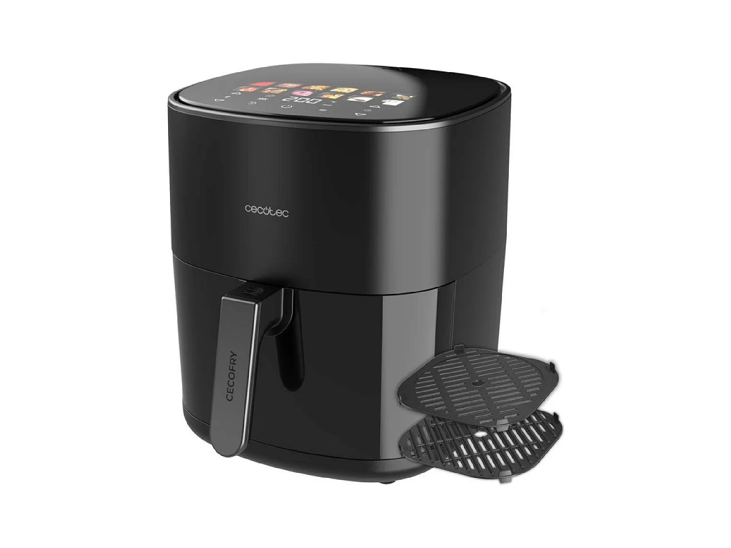 Cecotec Friteuse sans huile Cecofry&Grill Duoheat 6500