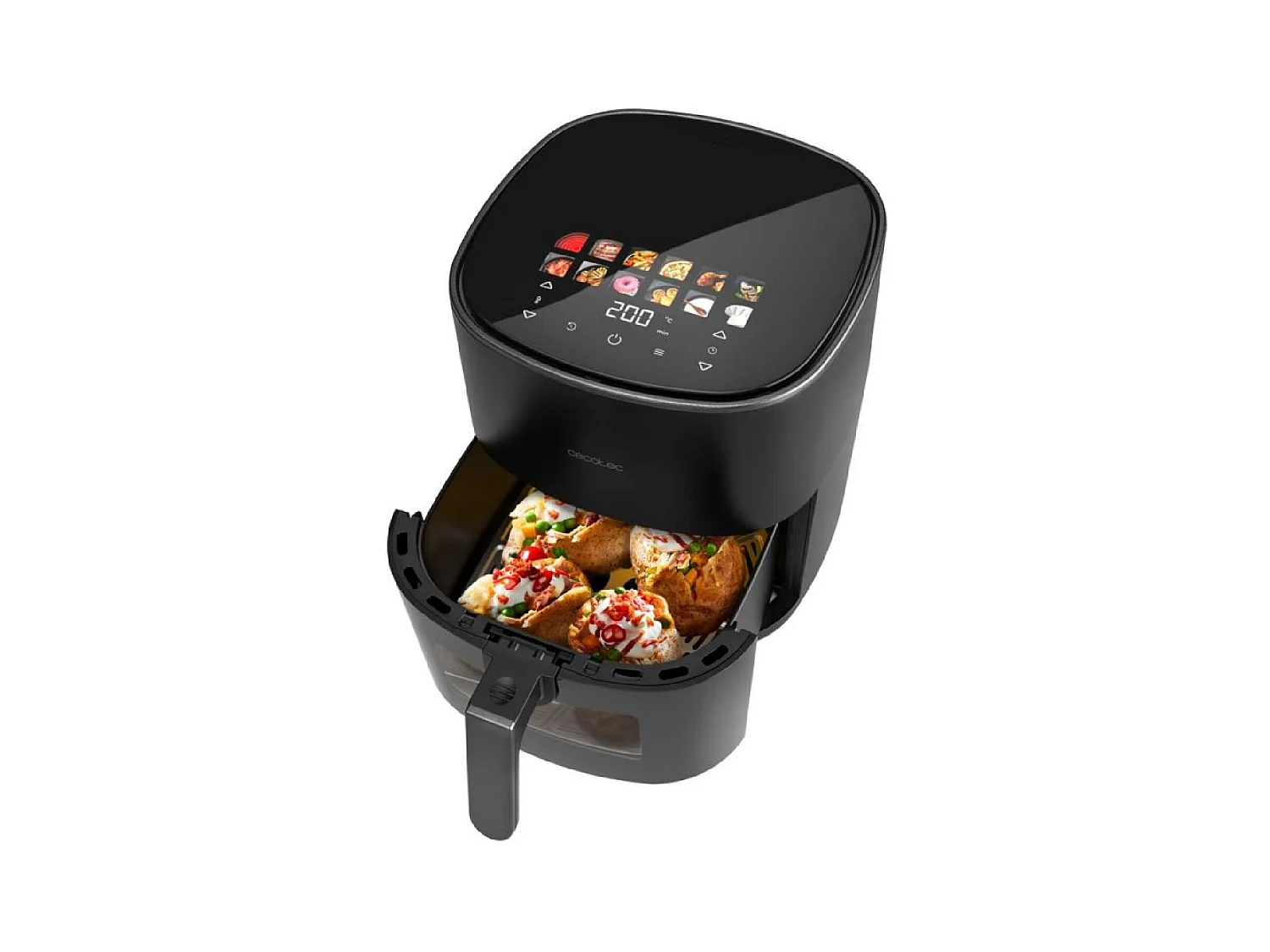 Cecotec Friteuse sans huile Cecofry&Grill Duoheat 6500