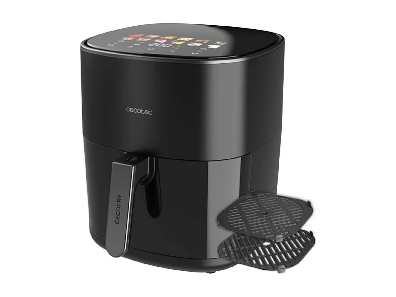 Cecotec Freidora sin aceite Cecofry&Grill Duoheat 6500