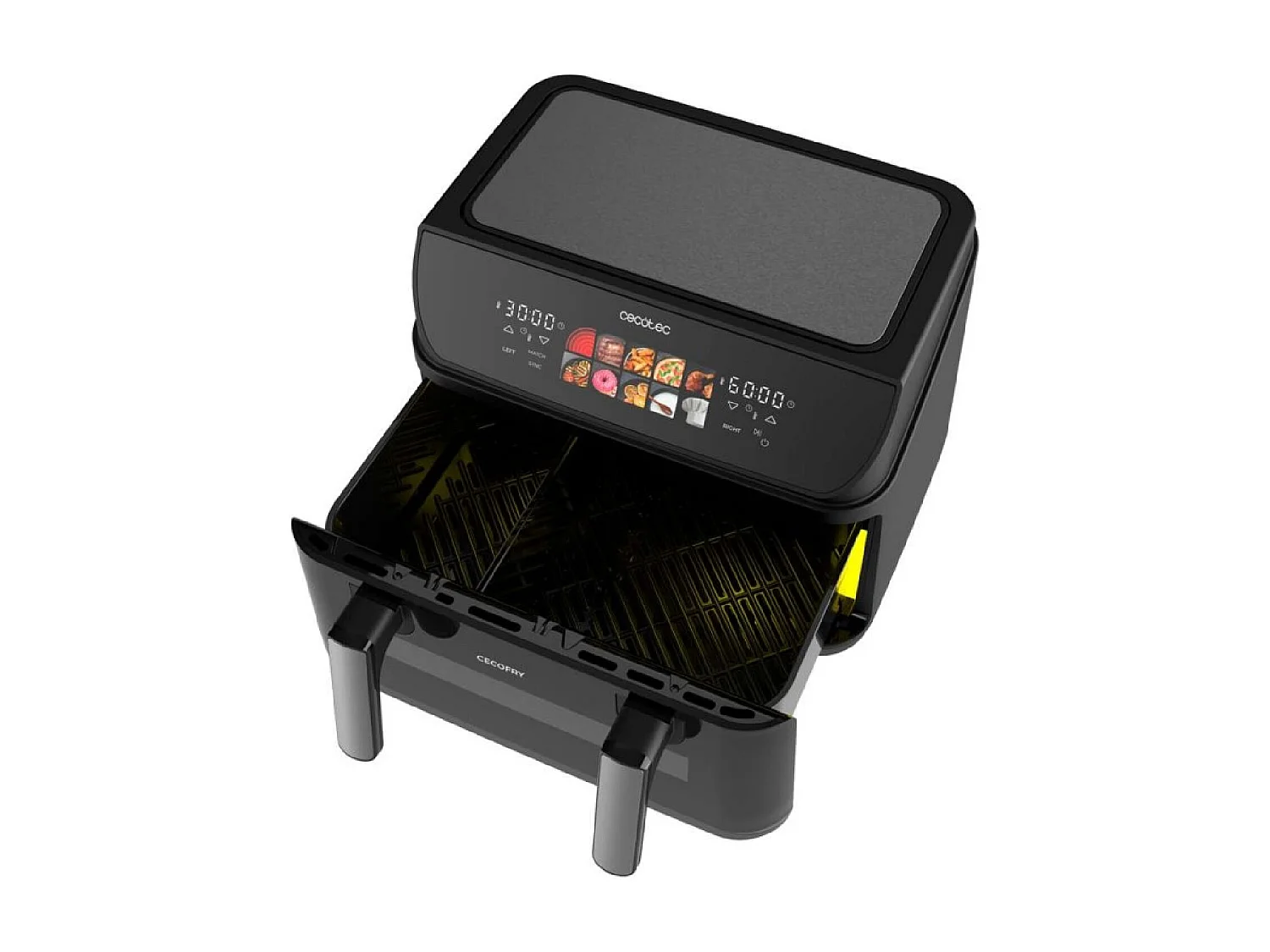 Cecotec Freidora sin aceite Cecofry&Grill Duoheat 10000