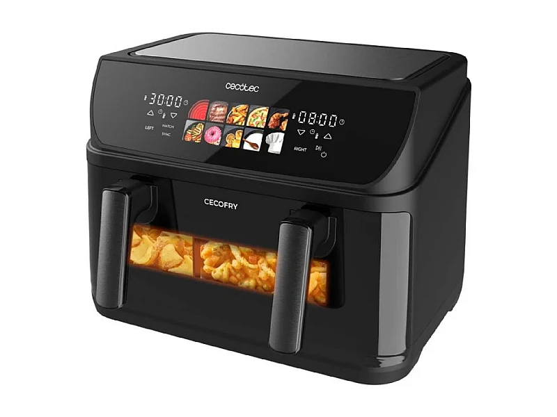 Cecotec Freidora sin aceite Cecofry&Grill Duoheat 10000