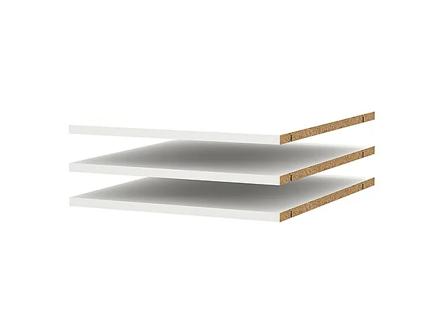 Armadio Catania 3 ripiani da 47cm a 240cm bianco