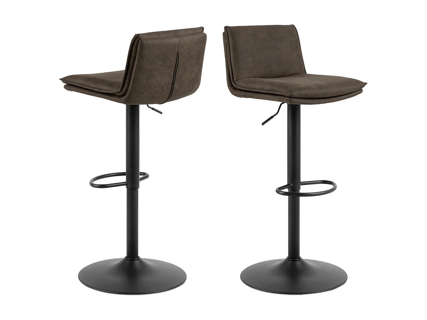 Flynn tabouret de bar gris.