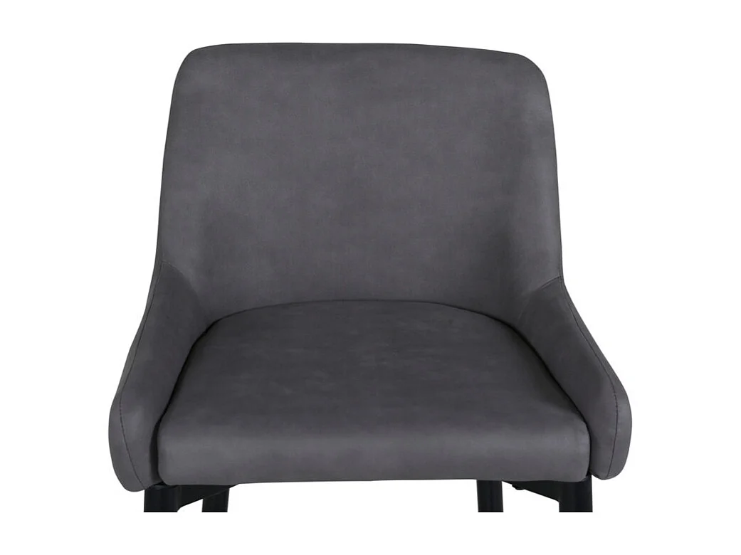 Plaza barstoel PU kunstleer zwart.