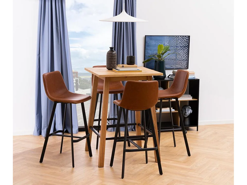 Oregon Tabouret de bar, marron.