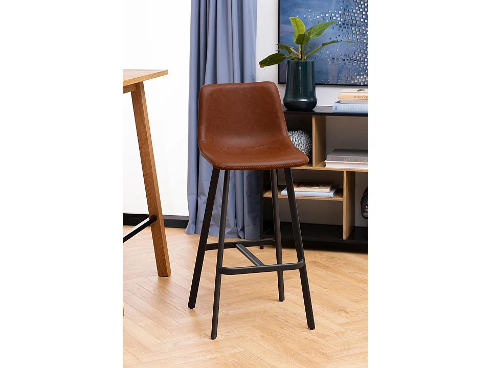 Oregon Tabouret de bar, marron.