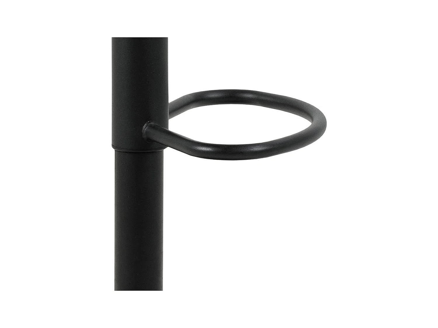 Brooke tabouret de bar fonction pivotante, cartouche de gaz gris.