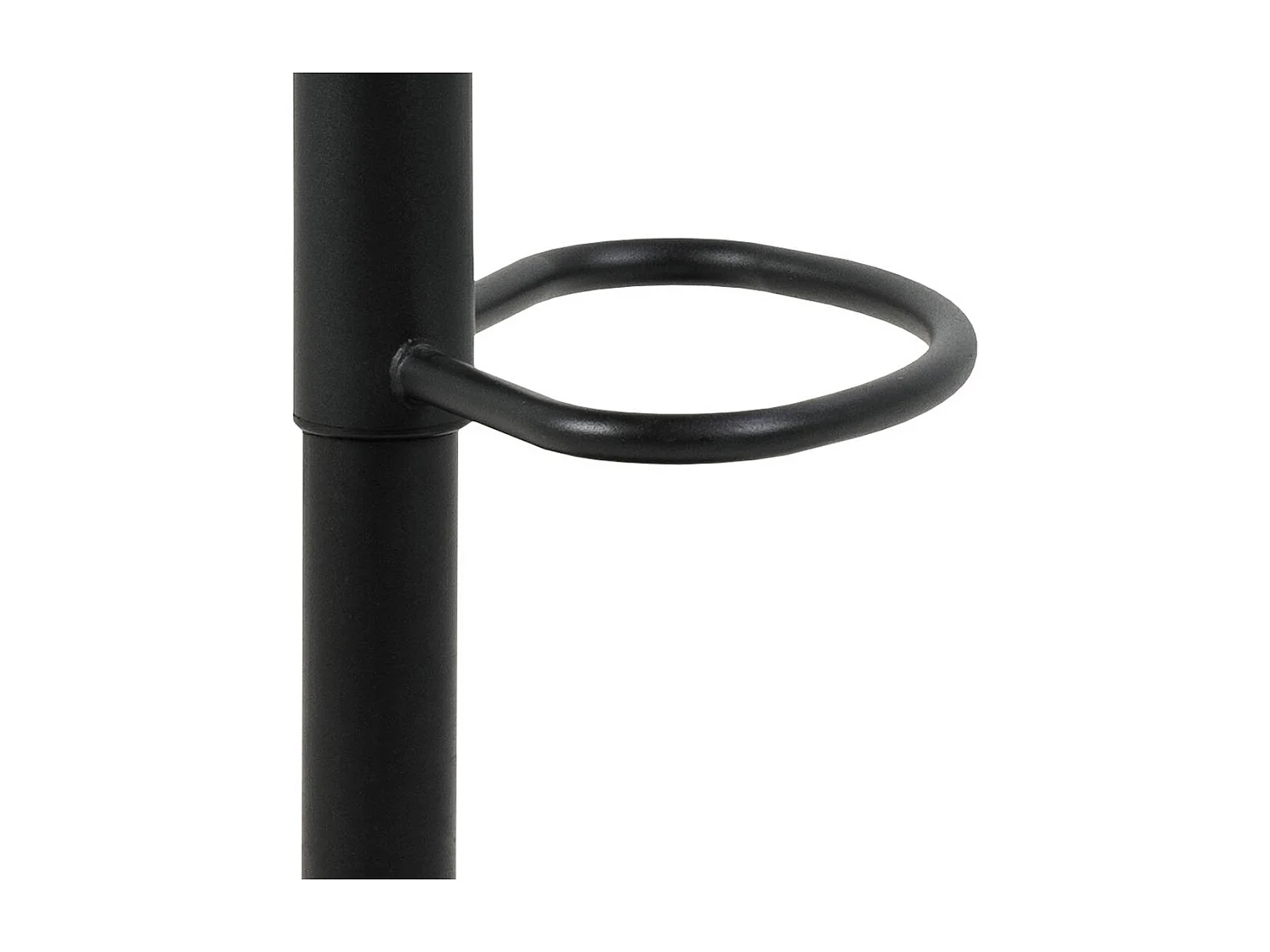 Brooke tabouret de bar fonction pivotante, cartouche de gaz gris.