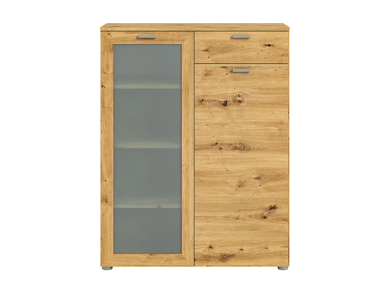 Xeno Sideboard 1 Schublade 2 Türen Eiche Dekor.