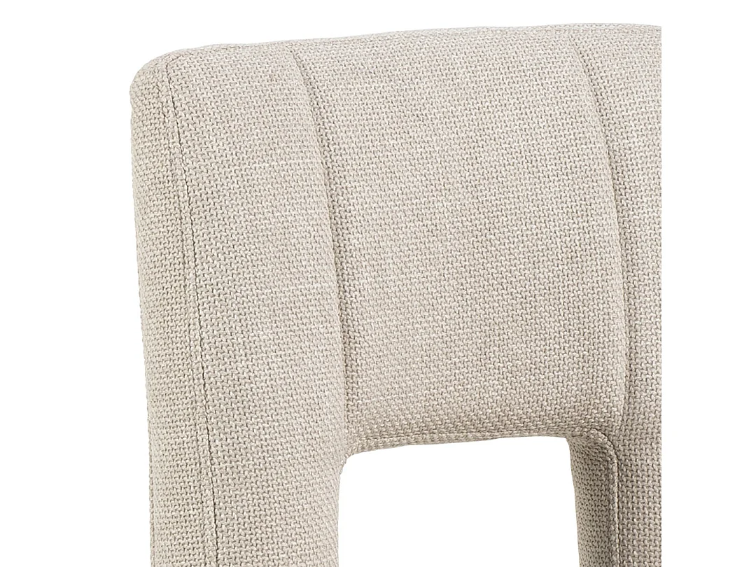 Sylvia tabouret de bar réglable en hauteur fonction pivotante beige.