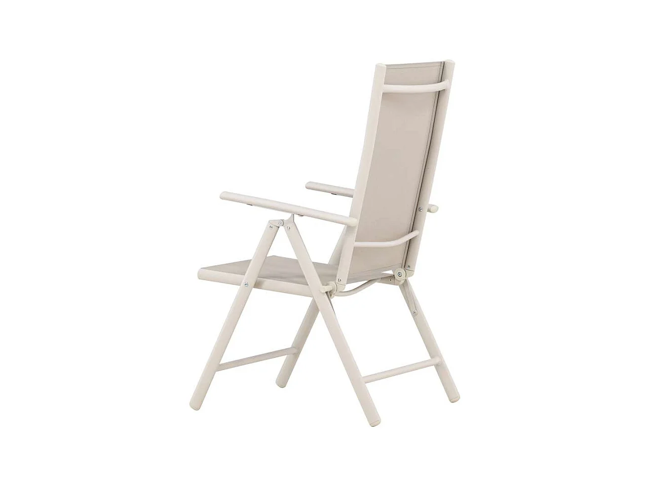 Break chaise de jardin chaise longue beige.