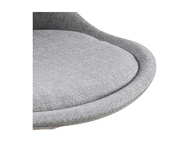 Dima tabouret de bar tissu gris.