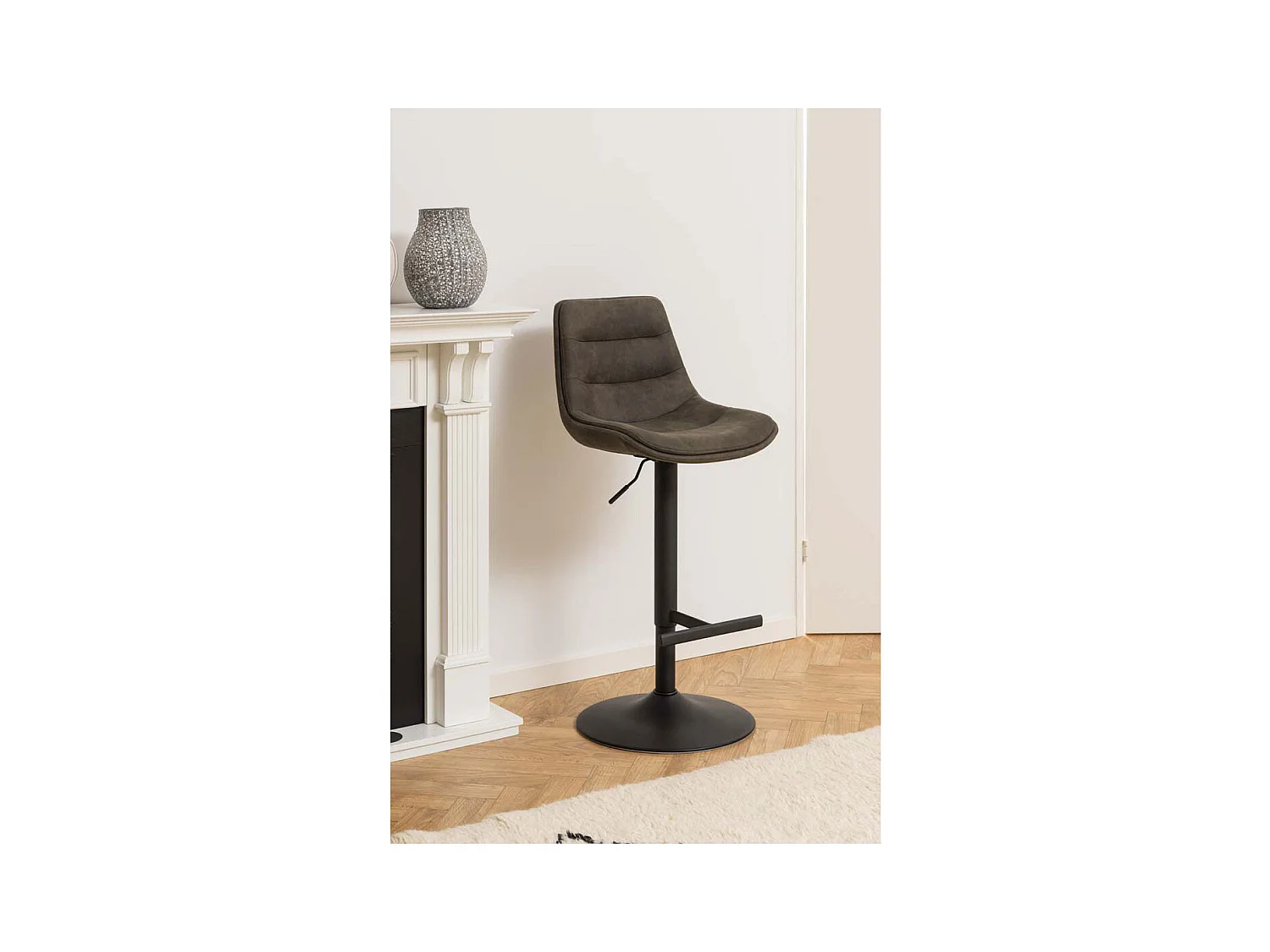 Adisa tabouret de bar gris.