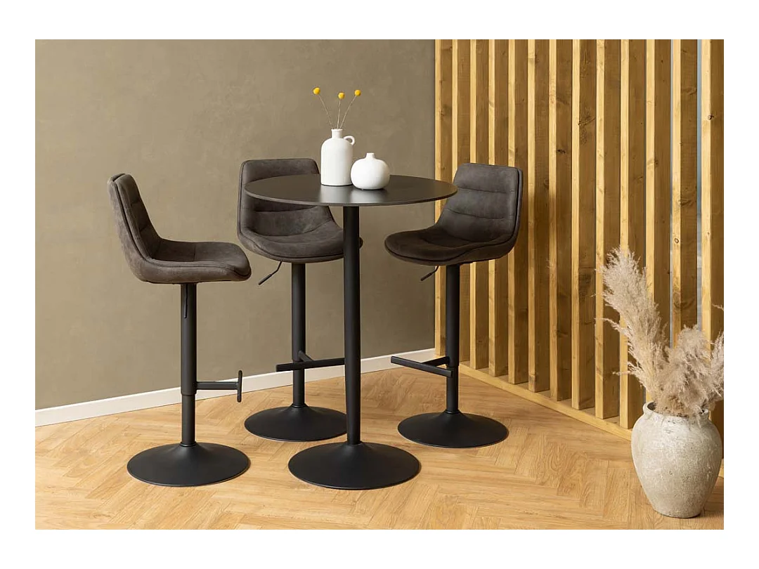 Adisa tabouret de bar gris.