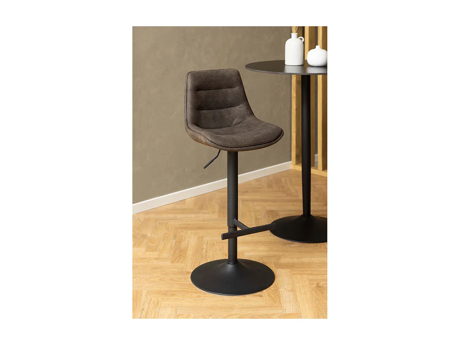 Adisa tabouret de bar gris.