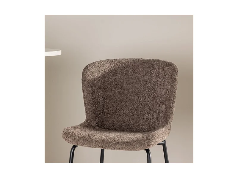 Sgabello da bar Modesto marrone.