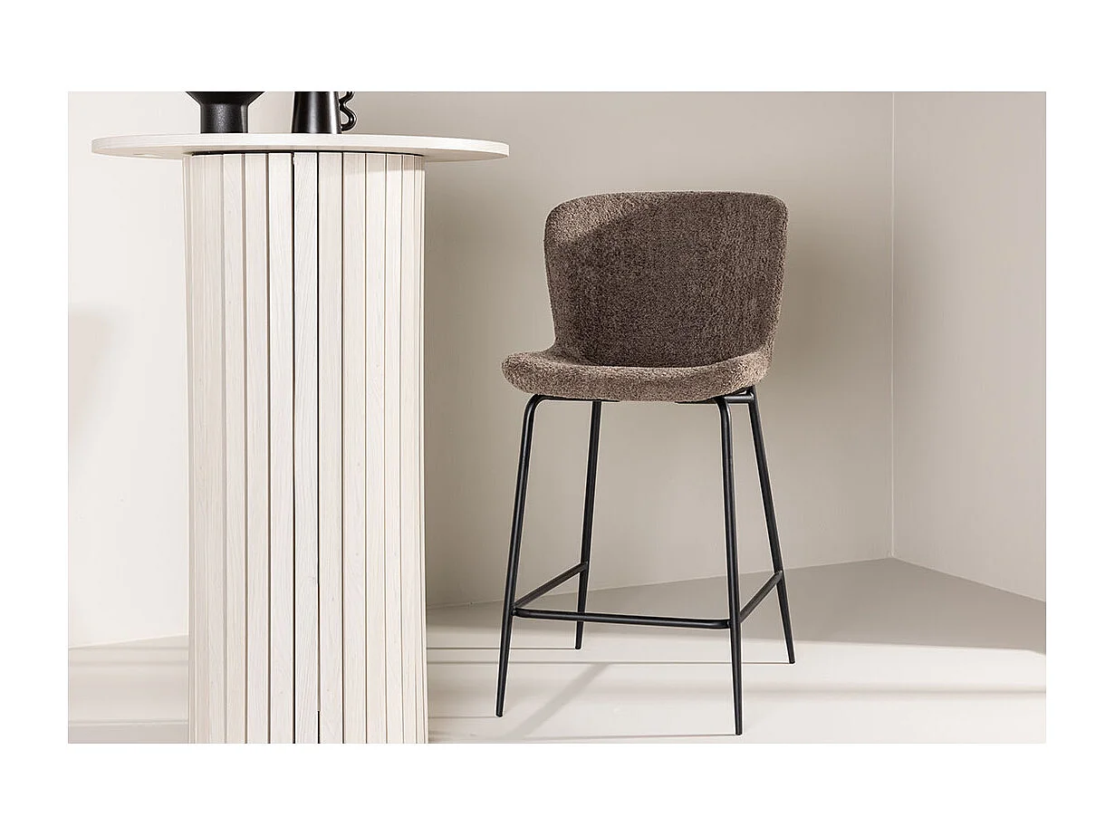 Modesto barstoel bruin.