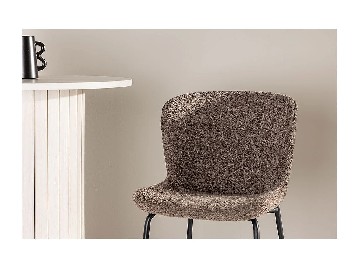 Modesto barstoel bruin.