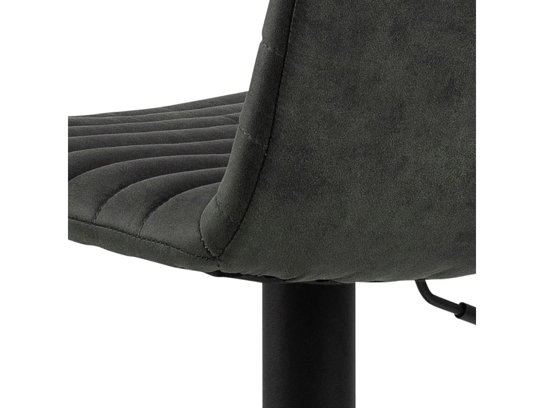 Kimmy Tabouret de bar, gris, noir.